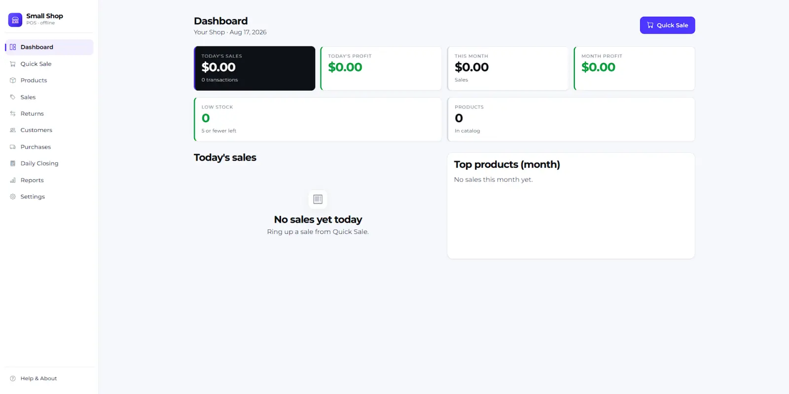 MintMarbles Labs: Small Shop Manager