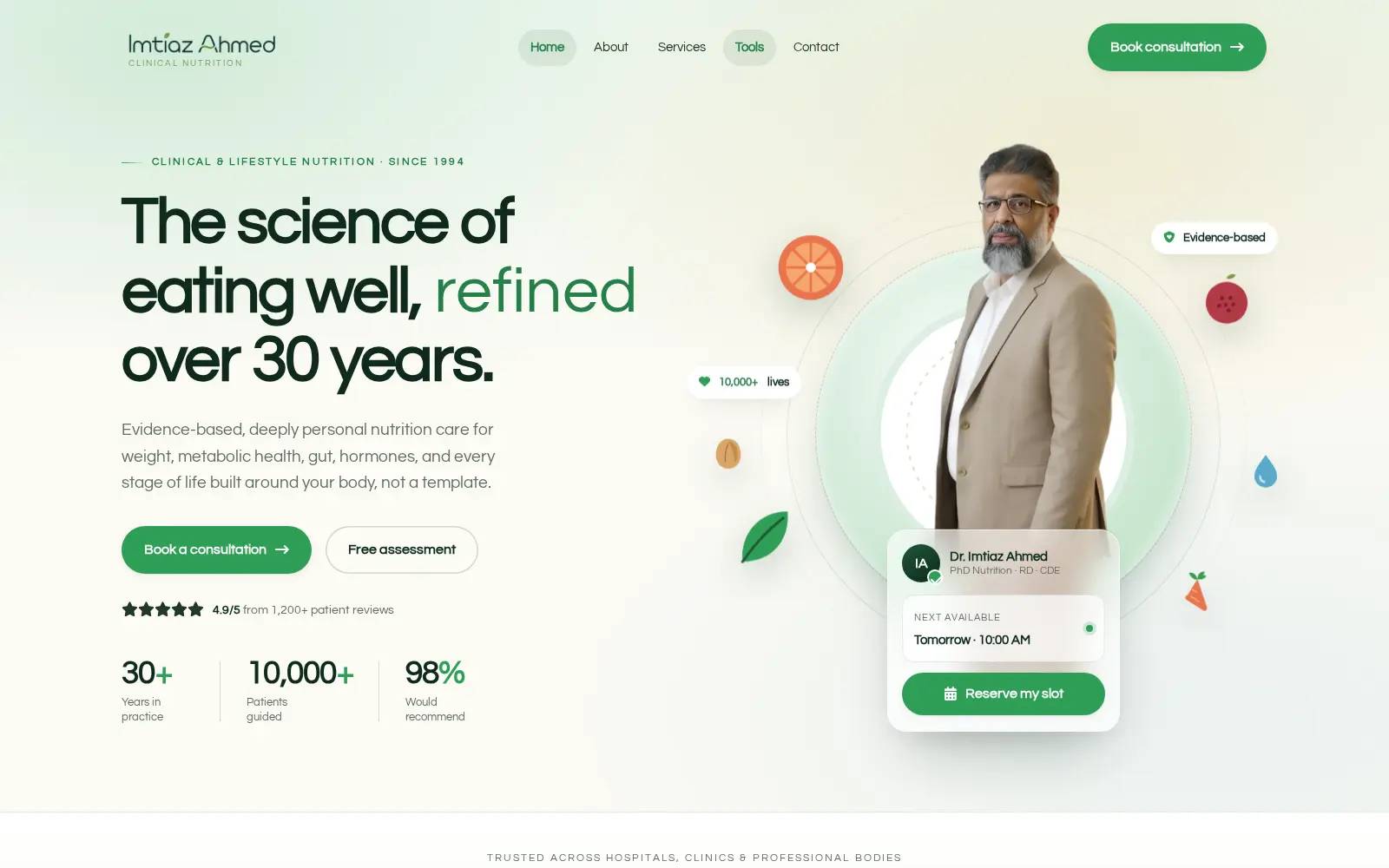 Dr. Imtiaz Ahmed project imagery