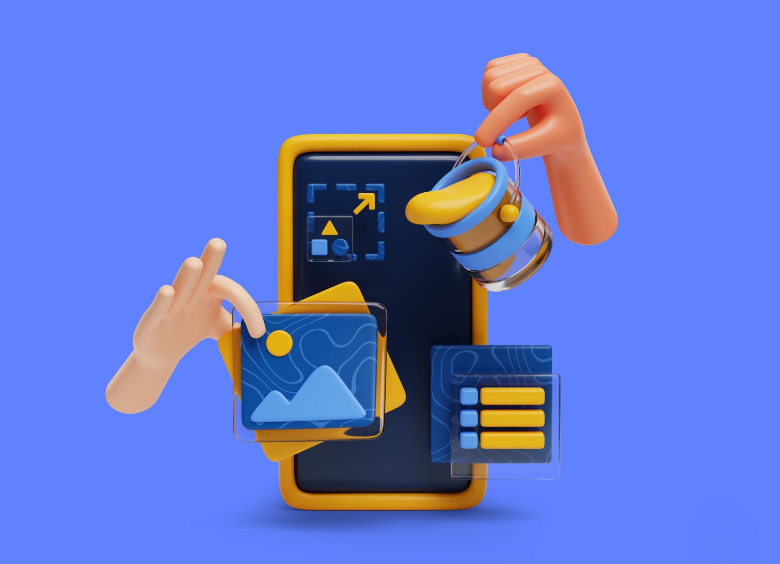 A/B tested marketing visuals